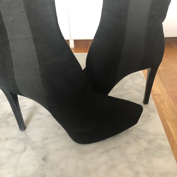 Prada Platform Ankle Boots - Picture 4 of 7